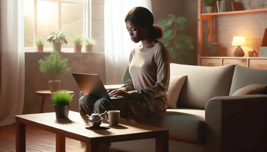 Online Therapy for Veterans with PTSD